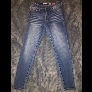 Skinny Denim Blue Jeans